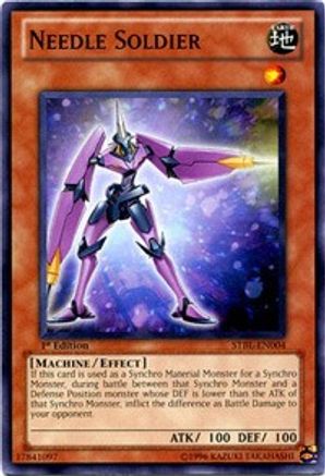 Needle Soldier (STBL-EN004) - Starstrike Blast 1st Edition Starstrike Blast Yugioh Single  Squirtle Squad Card Shop.