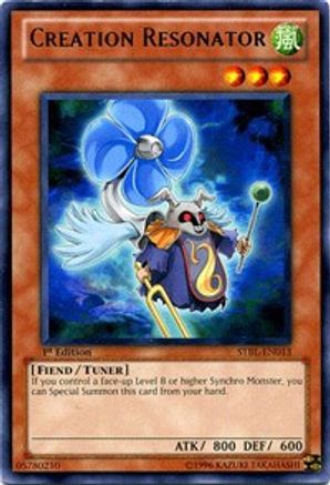 Creation Resonator (STBL-EN013) - Starstrike Blast 1st Edition Starstrike Blast Yugioh Single  Squirtle Squad Card Shop.