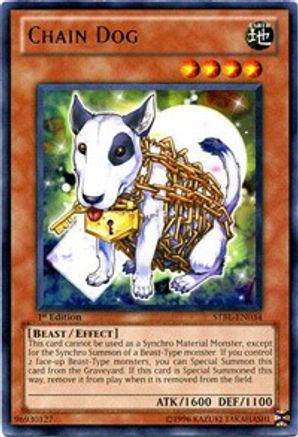 Chain Dog (STBL-EN034) - Starstrike Blast 1st Edition Starstrike Blast Yugioh Single  Squirtle Squad Card Shop.