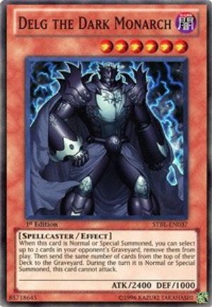 Delg the Dark Monarch (STBL-EN037) - Starstrike Blast Unlimited Starstrike Blast Yugioh Single  Squirtle Squad Card Shop.