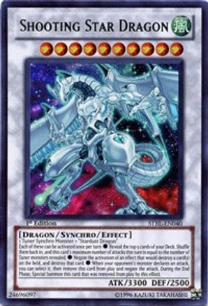 Shooting Star Dragon (STBL-EN040) - Starstrike Blast 1st Edition Starstrike Blast Yugioh Single  Squirtle Squad Card Shop.