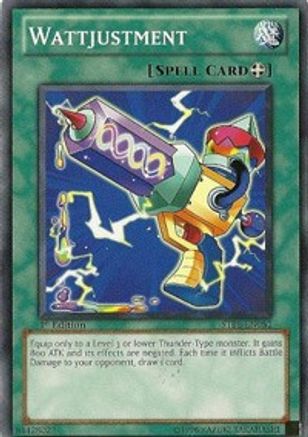 Wattjustment (STBL-EN051) - Starstrike Blast Unlimited Starstrike Blast Yugioh Single  Squirtle Squad Card Shop.