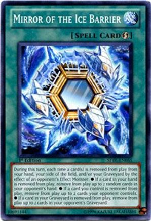 Mirror of the Ice Barrier (STBL-EN055) - Starstrike Blast 1st Edition Starstrike Blast Yugioh Single  Squirtle Squad Card Shop.