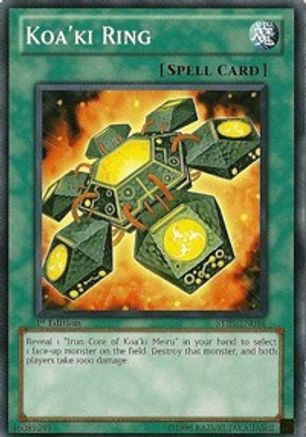 Koa'ki Ring (STBL-EN056) - Starstrike Blast Unlimited Starstrike Blast Yugioh Single  Squirtle Squad Card Shop.