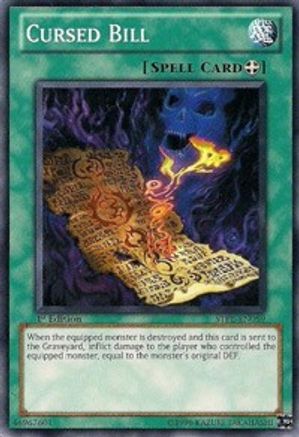Cursed Bill (STBL-EN059) - Starstrike Blast Unlimited Starstrike Blast Yugioh Single  Squirtle Squad Card Shop.
