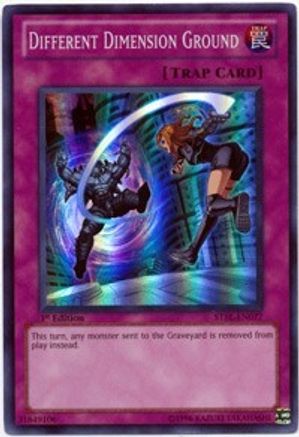 Different Dimension Ground (STBL-EN077) - Starstrike Blast 1st Edition Starstrike Blast Yugioh Single  Squirtle Squad Card Shop.