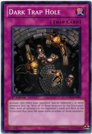 Dark Trap Hole (STBL-EN080) - Starstrike Blast Unlimited Starstrike Blast Yugioh Single  Squirtle Squad Card Shop.