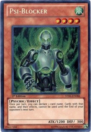 Psi-Blocker (STBL-EN086) - Starstrike Blast Unlimited Starstrike Blast Yugioh Single  Squirtle Squad Card Shop.