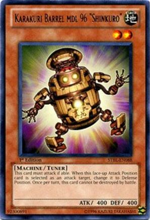 Karakuri Barrel mdl 96 "Shinkuro" (STBL-EN088) - Starstrike Blast 1st Edition Starstrike Blast Yugioh Single  Squirtle Squad Card Shop.