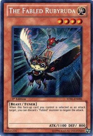 The Fabled Rubyruda (STBL-EN096) - Starstrike Blast Unlimited Starstrike Blast Yugioh Single  Squirtle Squad Card Shop.