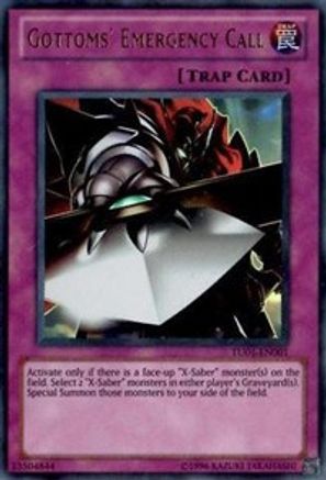 Gottoms' Emergency Call (TU04-EN001) - Turbo Pack: Booster Four Unlimited Turbo Pack: Booster Four Yugioh Single  Squirtle Squad Card Shop.