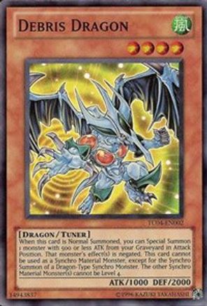 Debris Dragon (TU04-EN002) - Turbo Pack: Booster Four Unlimited Turbo Pack: Booster Four Yugioh Single  Squirtle Squad Card Shop.