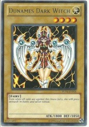 Dunames Dark Witch (TU04-EN006) - Turbo Pack: Booster Four Unlimited Turbo Pack: Booster Four Yugioh Single  Squirtle Squad Card Shop.