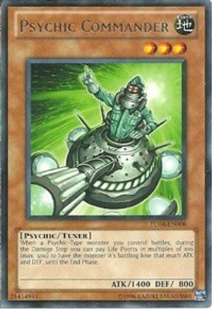 Psychic Commander (TU04-EN008) - Turbo Pack: Booster Four Unlimited Turbo Pack: Booster Four Yugioh Single  Squirtle Squad Card Shop.
