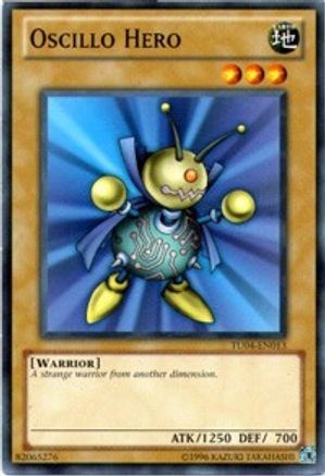 Oscillo Hero (TU04-EN013) - Turbo Pack: Booster Four Unlimited Turbo Pack: Booster Four Yugioh Single  Squirtle Squad Card Shop.