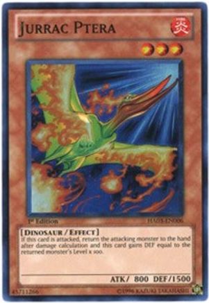 Jurrac Ptera (HA03-EN006) - Hidden Arsenal 3 Unlimited Hidden Arsenal 3 Yugioh Single  Squirtle Squad Card Shop.