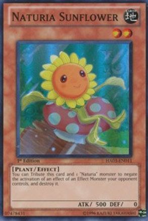 Naturia Sunflower (HA03-EN011) - Hidden Arsenal 3 1st Edition Hidden Arsenal 3 Yugioh Single  Squirtle Squad Card Shop.
