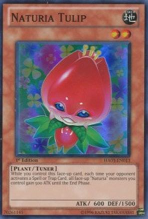 Naturia Tulip (HA03-EN013) - Hidden Arsenal 3 1st Edition Hidden Arsenal 3 Yugioh Single  Squirtle Squad Card Shop.