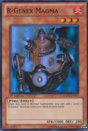 R-Genex Magma (HA03-EN017) - Hidden Arsenal 3 1st Edition Hidden Arsenal 3 Yugioh Single  Squirtle Squad Card Shop.