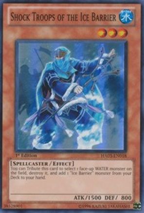 Shock Troops of the Ice Barrier (HA03-EN018) - Hidden Arsenal 3 Unlimited Hidden Arsenal 3 Yugioh Single  Squirtle Squad Card Shop.