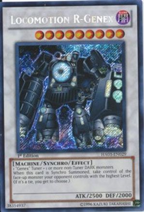 Locomotion R-Genex (HA03-EN029) - Hidden Arsenal 3 1st Edition Hidden Arsenal 3 Yugioh Single  Squirtle Squad Card Shop.