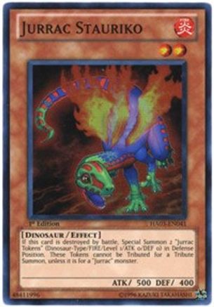 Jurrac Stauriko (HA03-EN041) - Hidden Arsenal 3 Unlimited Hidden Arsenal 3 Yugioh Single  Squirtle Squad Card Shop.