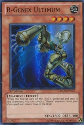 R-Genex Ultimum (HA03-EN047) - Hidden Arsenal 3 Unlimited Hidden Arsenal 3 Yugioh Single  Squirtle Squad Card Shop.
