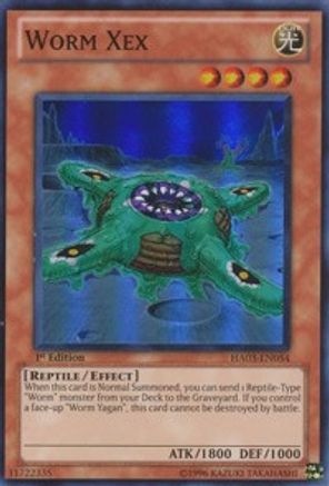 Worm Xex (HA03-EN054) - Hidden Arsenal 3 1st Edition Hidden Arsenal 3 Yugioh Single  Squirtle Squad Card Shop.