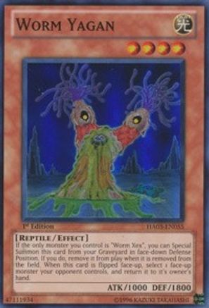 Worm Yagan (HA03-EN055) - Hidden Arsenal 3 Unlimited Hidden Arsenal 3 Yugioh Single  Squirtle Squad Card Shop.