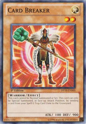 Card Breaker (DP10-EN005) - Duelist Pack 10: Yusei 3 Unlimited Duelist Pack 10: Yusei 3 Yugioh Single  Squirtle Squad Card Shop.