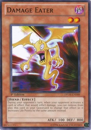 Damage Eater (DP10-EN009) - Duelist Pack 10: Yusei 3 Unlimited Duelist Pack 10: Yusei 3 Yugioh Single  Squirtle Squad Card Shop.