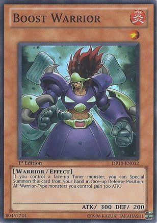 Boost Warrior (DP10-EN012) - Duelist Pack 10: Yusei 3 1st Edition Duelist Pack 10: Yusei 3 Yugioh Single  Squirtle Squad Card Shop.