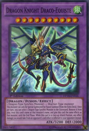 Dragon Knight Draco-Equiste (DP10-EN016) - Duelist Pack 10: Yusei 3 Unlimited Duelist Pack 10: Yusei 3 Yugioh Single  Squirtle Squad Card Shop.