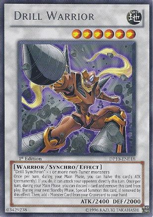 Drill Warrior (DP10-EN018) - Duelist Pack 10: Yusei 3 Unlimited Duelist Pack 10: Yusei 3 Yugioh Single  Squirtle Squad Card Shop.