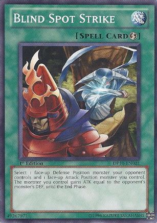 Blind Spot Strike (DP10-EN021) - Duelist Pack 10: Yusei 3 Unlimited Duelist Pack 10: Yusei 3 Yugioh Single  Squirtle Squad Card Shop.