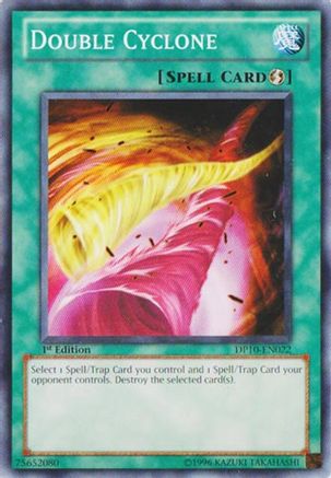 Double Cyclone (DP10-EN022) - Duelist Pack 10: Yusei 3 1st Edition Duelist Pack 10: Yusei 3 Yugioh Single  Squirtle Squad Card Shop.