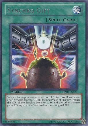 Synchro Gift (DP10-EN024) - Duelist Pack 10: Yusei 3 1st Edition Duelist Pack 10: Yusei 3 Yugioh Single  Squirtle Squad Card Shop.