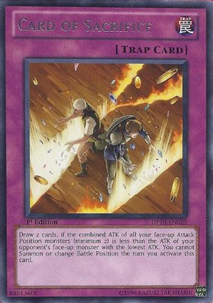 Card of Sacrifice (DP10-EN029) - Duelist Pack 10: Yusei 3 Unlimited Duelist Pack 10: Yusei 3 Yugioh Single  Squirtle Squad Card Shop.
