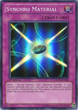 Synchro Material (DP10-EN030) - Duelist Pack 10: Yusei 3 1st Edition Duelist Pack 10: Yusei 3 Yugioh Single  Squirtle Squad Card Shop.