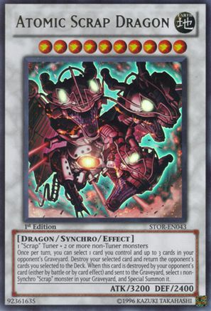 Atomic Scrap Dragon (STOR-EN043) - Storm of Ragnarok Unlimited Storm of Ragnarok Yugioh Single  Squirtle Squad Card Shop.