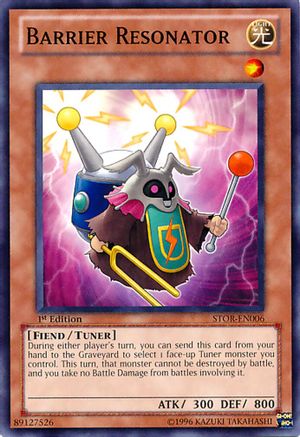 Barrier Resonator (STOR-EN006) - Storm of Ragnarok 1st Edition Storm of Ragnarok Yugioh Single  Squirtle Squad Card Shop.