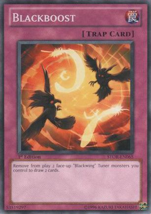 Blackboost (STOR-EN065) - Storm of Ragnarok 1st Edition Storm of Ragnarok Yugioh Single  Squirtle Squad Card Shop.