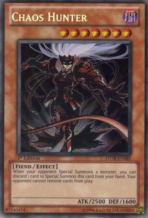 Chaos Hunter (STOR-EN085) - Storm of Ragnarok 1st Edition Storm of Ragnarok Yugioh Single  Squirtle Squad Card Shop.
