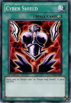 Cyber Shield (STOR-EN090) - Storm of Ragnarok Unlimited Storm of Ragnarok Yugioh Single  Squirtle Squad Card Shop.