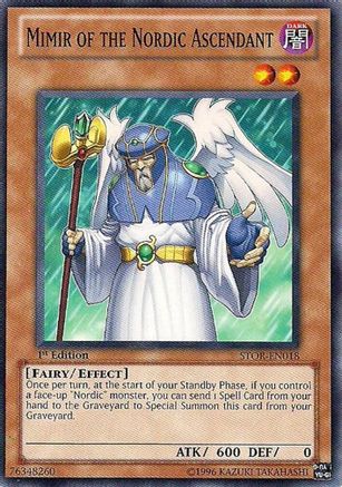 Mimir of the Nordic Ascendant (STOR-EN018) - Storm of Ragnarok Unlimited Storm of Ragnarok Yugioh Single  Squirtle Squad Card Shop.