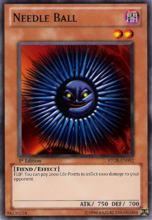 Needle Ball (STOR-EN092) - Storm of Ragnarok Unlimited Storm of Ragnarok Yugioh Single  Squirtle Squad Card Shop.