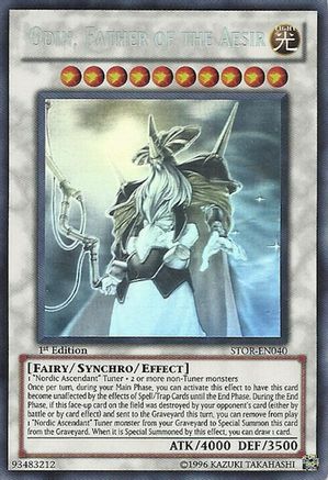 Odin, Father of the Aesir (Ghost Rare) (STOR-EN040) - Storm of Ragnarok Unlimited Storm of Ragnarok Yugioh Single  Squirtle Squad Card Shop.