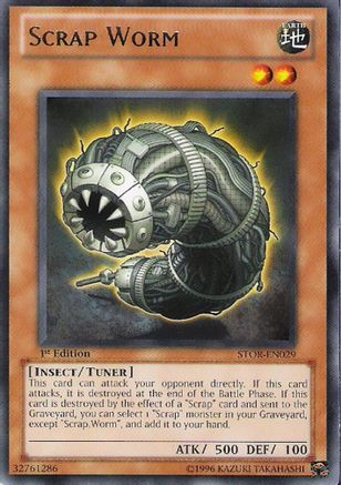Scrap Worm (STOR-EN029) - Storm of Ragnarok 1st Edition Storm of Ragnarok Yugioh Single  Squirtle Squad Card Shop.