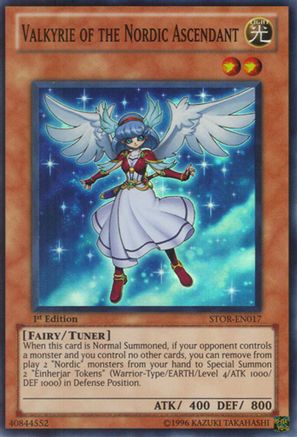 Valkyrie of the Nordic Ascendant (STOR-EN017) - Storm of Ragnarok Unlimited Storm of Ragnarok Yugioh Single  Squirtle Squad Card Shop.