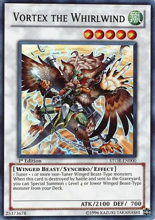 Vortex the Whirlwind (STOR-EN000) - Storm of Ragnarok 1st Edition Storm of Ragnarok Yugioh Single  Squirtle Squad Card Shop.